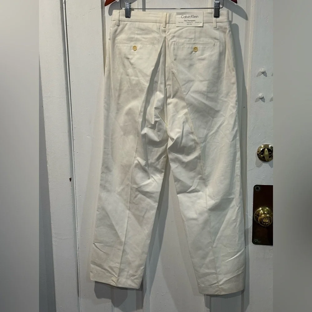 Calvin Klein White Men's Pants